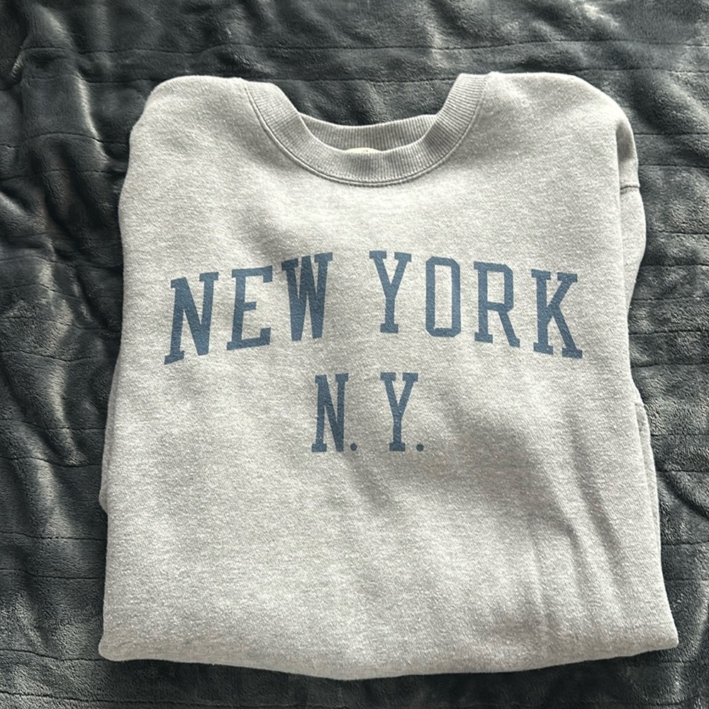 John Galt grey crewneck